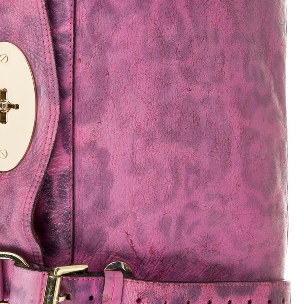 Oversized Mulberry Alexa Pink Leopard Print - Picture 8 of 9